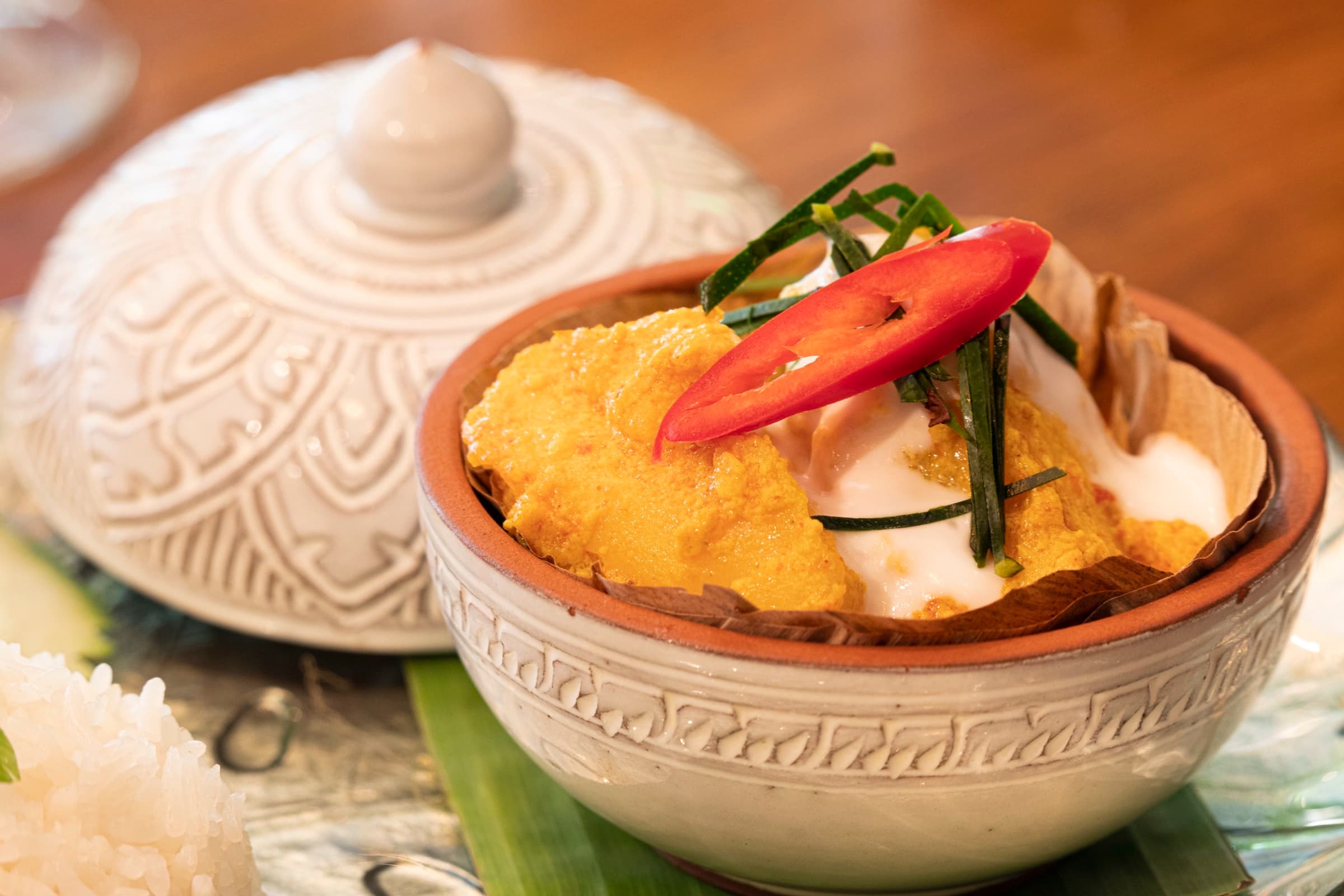 Gerecht bij Angkor Restaurant Delft
