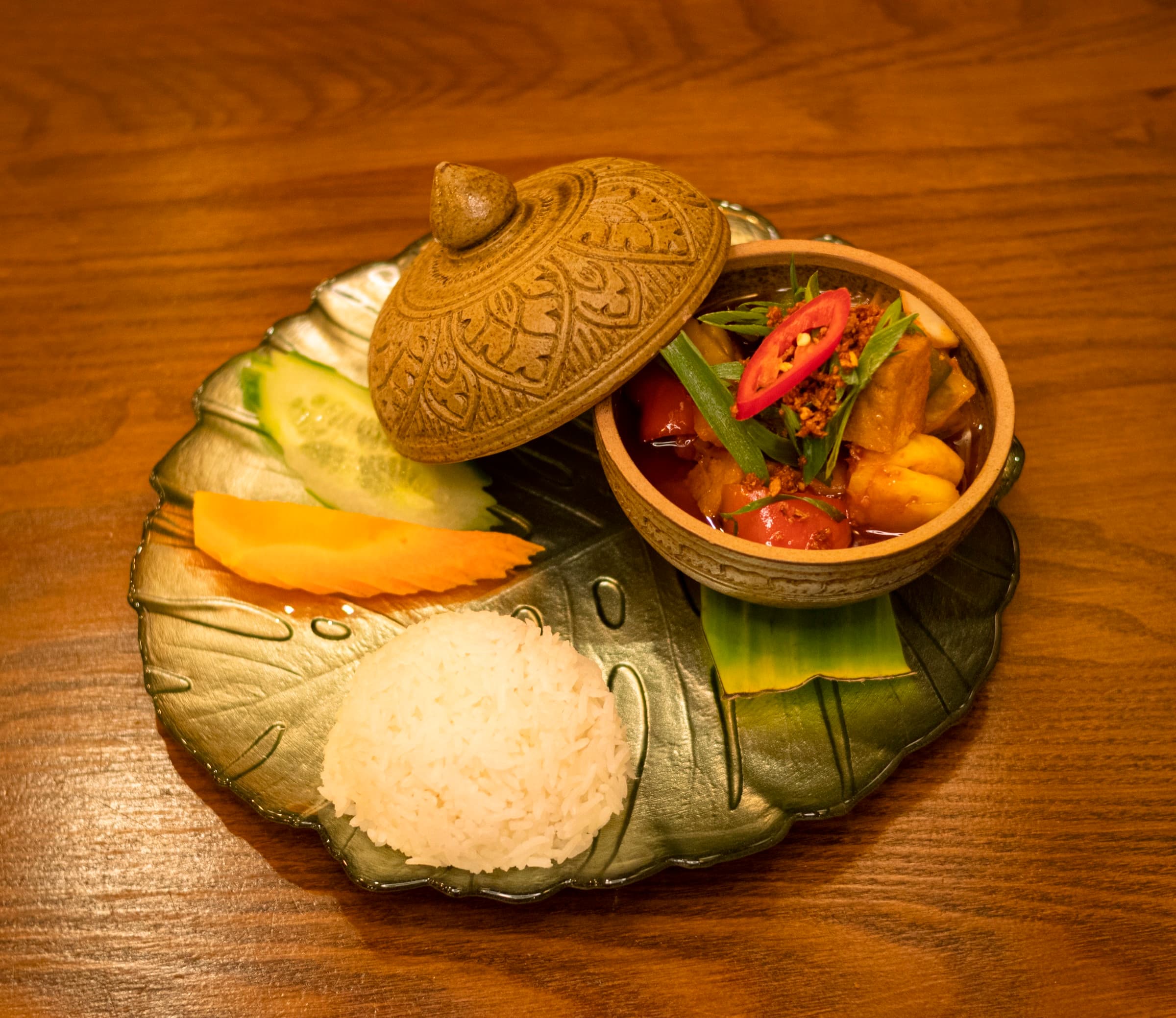 Gerecht bij Angkor Restaurant Delft
