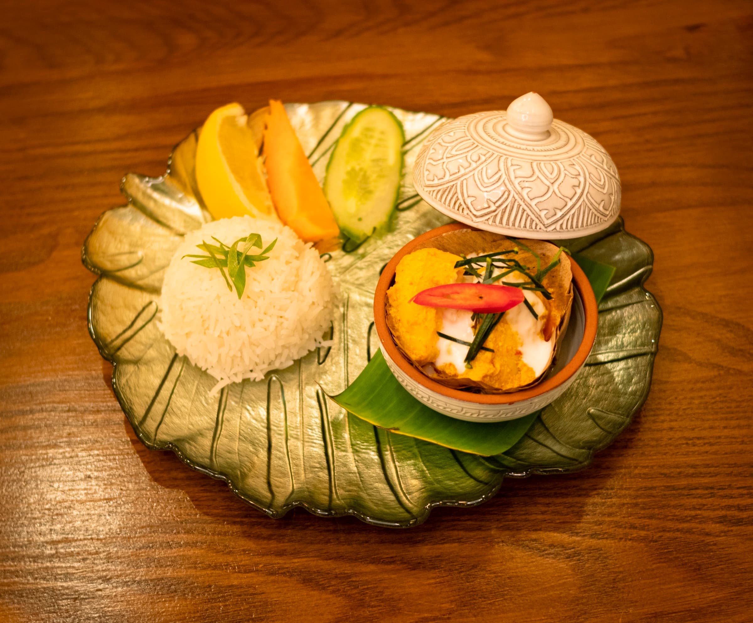 Gerecht bij Angkor Restaurant Delft